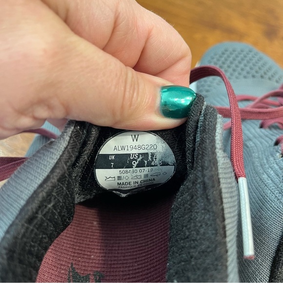 Altra Women’s Paradigm 4.5 gray red ego guide rail running shoes size 9 women’s - Picture 10 of 12